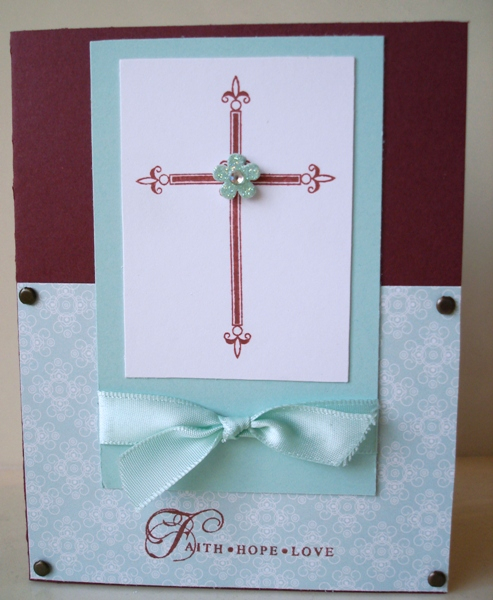 Paper: PTI White, DP, Aqua Mist, SU! Elegant Eggplant<br />
Ink: Burnt Sienna Palette Hybrid<br...