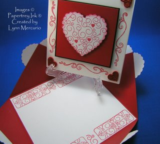 Valentine for DH open<br />
Stamps: Papertrey Sweet Love, Rhonna Farrar Swirls, Michael&#039;s...