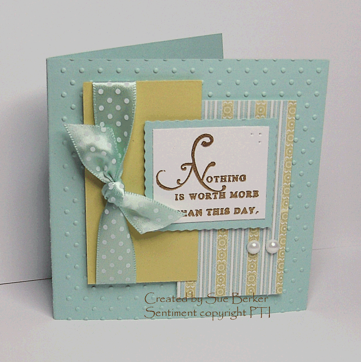 Birthday card for a friend.  Uses Everyday Blessings and February&#039;s new release items.
