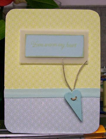 This card uses stamper&#039;s select cardstock as a base, Everyday Blessings patterned paper,...