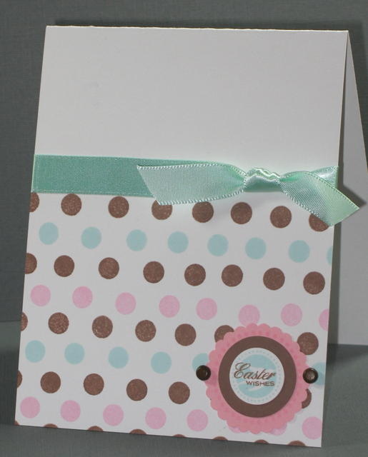 Stamps:  Just Hatched, Polka Dot Basics, Borders and Corners Circle (Papertrey Ink)<br />
<br...