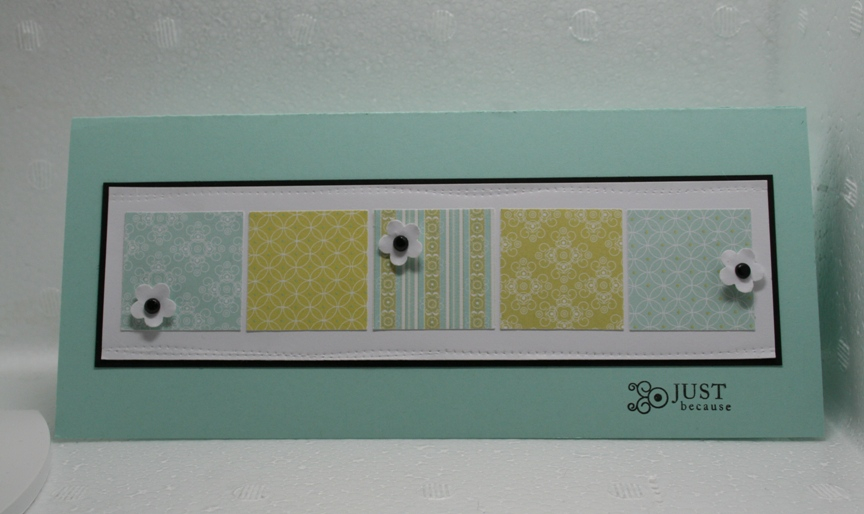 Stamps: Mixed Messages, Everyday Blessings (PTI)<br />
Paper: Aqua Mist, SS White, Everyday...