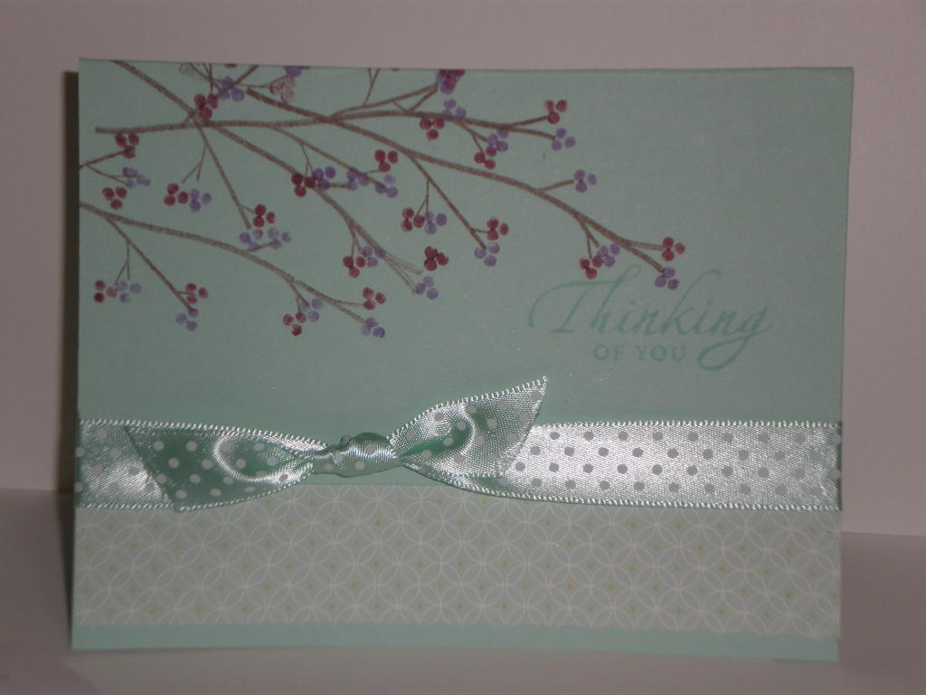 A former co-worker is going through a rough patch and I made her a card.