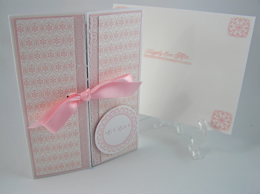 Wedding Day Card for Bride &amp; Groom<br />
<br />
Stamps:  Wedding Day<br />
<br />
Ink:...