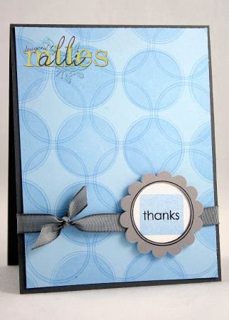 Circular Thanks shows how you can use various EK Success/SU! punches with this set.