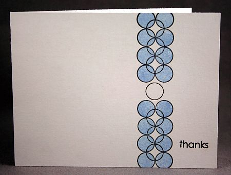 Plenty of Circles was created in 3 minutes...so simple and yet fun.  Just think of the colour...