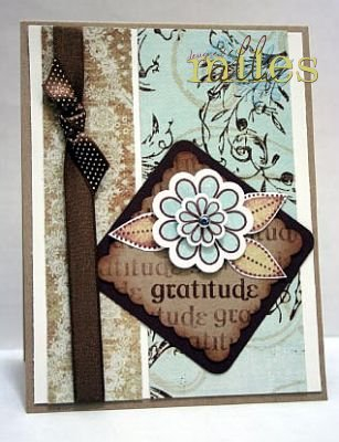 Stamps: Beautiful Blooms (Papertrey Ink)<br />
Paper: Soft Skye (SU!), Close to Cocoa (SU!),...