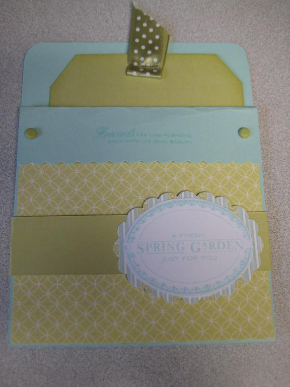 I was wanting to do a &quot;Belly Band&quot; card for SOOOO long.  I&#039;ve seen them so many...