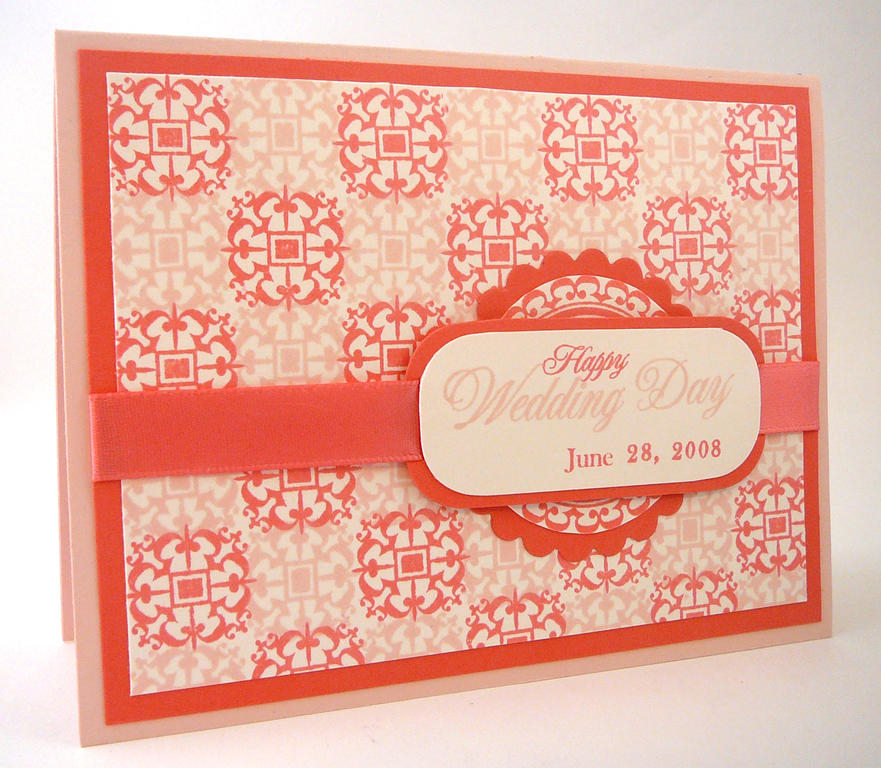Supplies<br />
<br />
Stamps: Wedding Day (Papertrey Ink)<br />
<br />
Ink: Sweet Blush,...