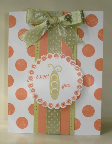 sets: polka dot basics, green thumb , borders and corners (oval)<br />
ink: spring moss and SU!...