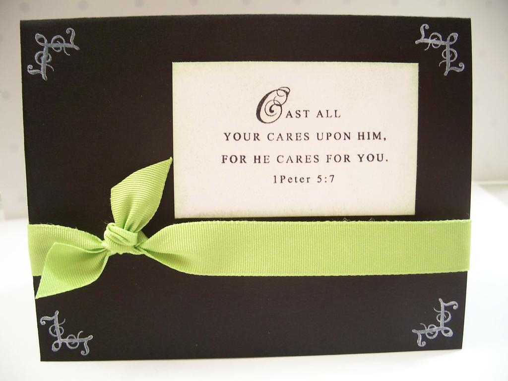 Stamps- Everyday Blessings-PTI<br />
Paper- Basic Black- SU!; White-PTI<br />
Ink- Whisper...