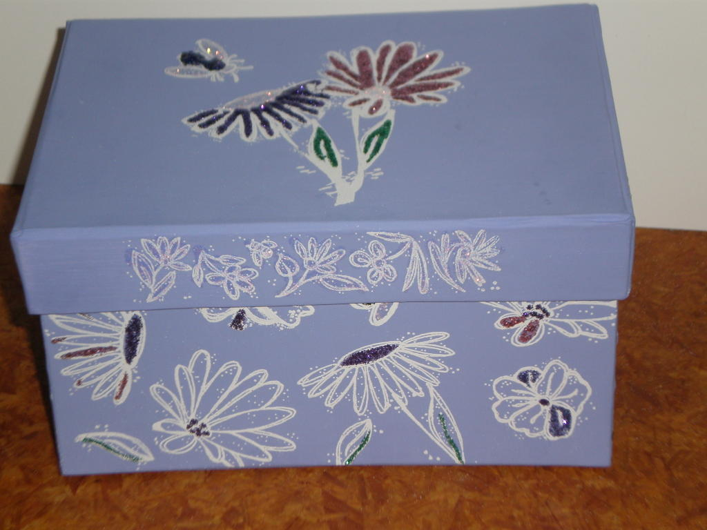 Alli&#039;s Egg Box - She carried this around with her all day!  She truly loved her little box....