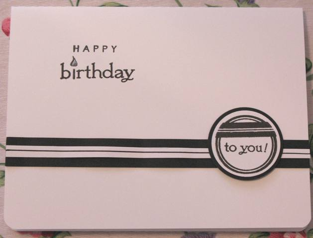 Black and White Challenge<br />
Here is my card for the Cats Away Challenge.<br />
Stamps:...
