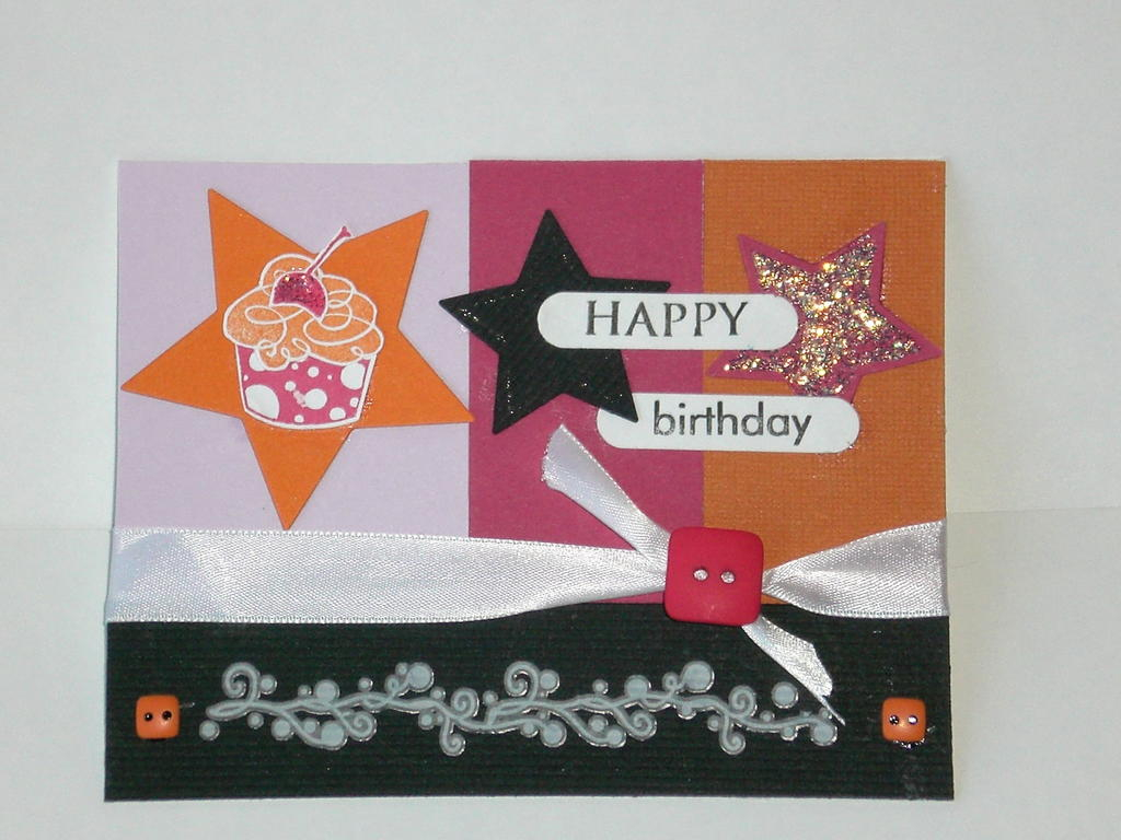 Hote the colours but it was a colour combo challenge from Kristina Werner