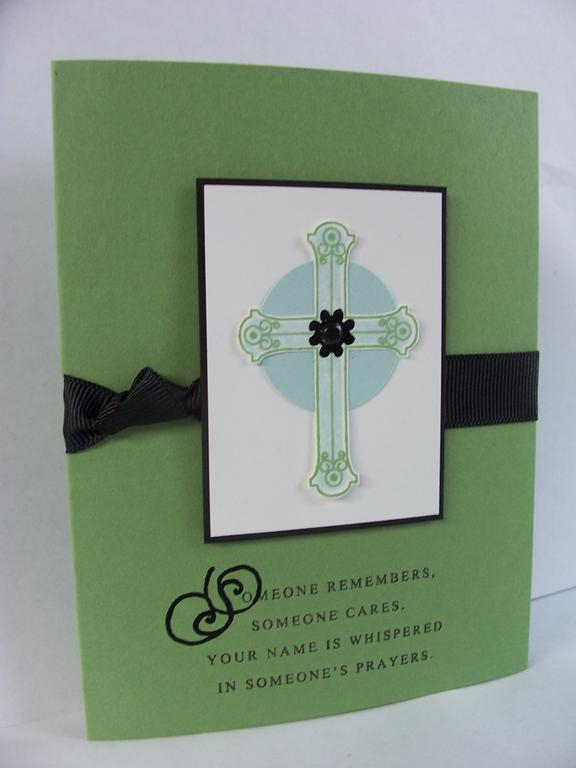 My intent was to use the black gel pen to outline the swirls in the center of the cross, but it...