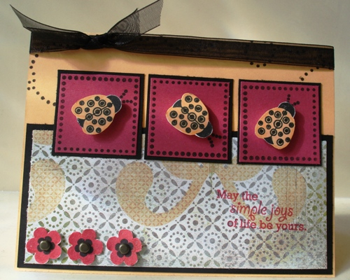 Stamps: little lady, green thumb, borders and corners square