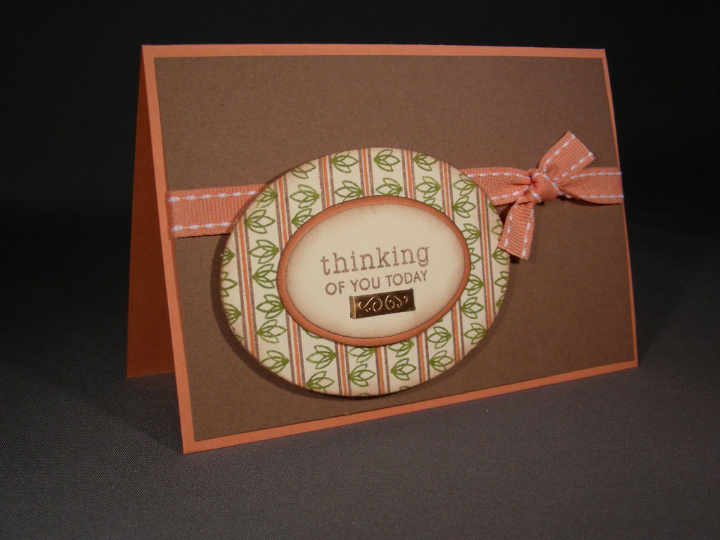 I love making these tag backgrounds with the faux ribbon set and the small images from the...