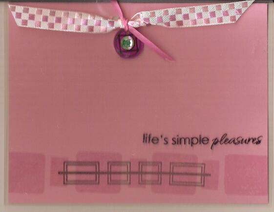 Cardstock: SU Pretty in Pink<br />
Ink: Black Stazon, SU Pretty in Pink Classic Pad and...