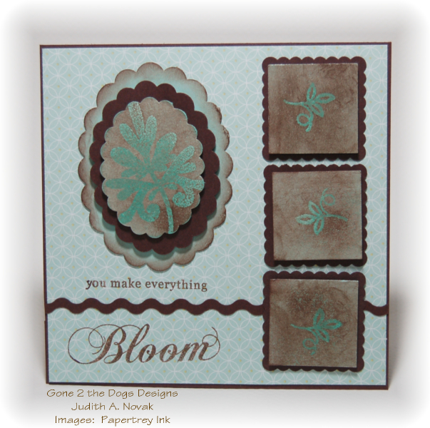 CMWC-1-JAN<br />
<br />
Stamp set: PTI Spiral Bouquet. Ink: Palette Hybrid-Burnt Umber,...