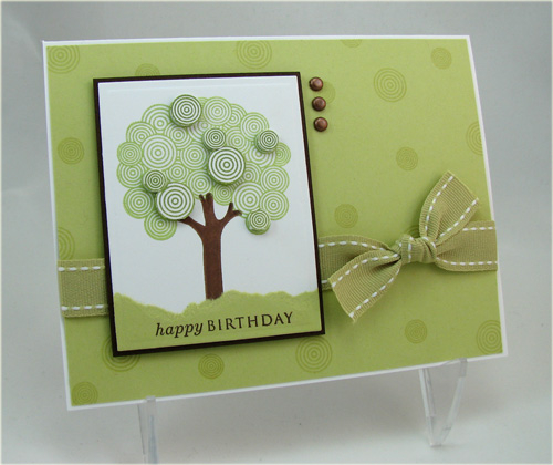 Stamps: Father Knows Best<br />
Ink: Spring Moss (PTI); Jumbo Java, Tea Leaves, and Spanish...