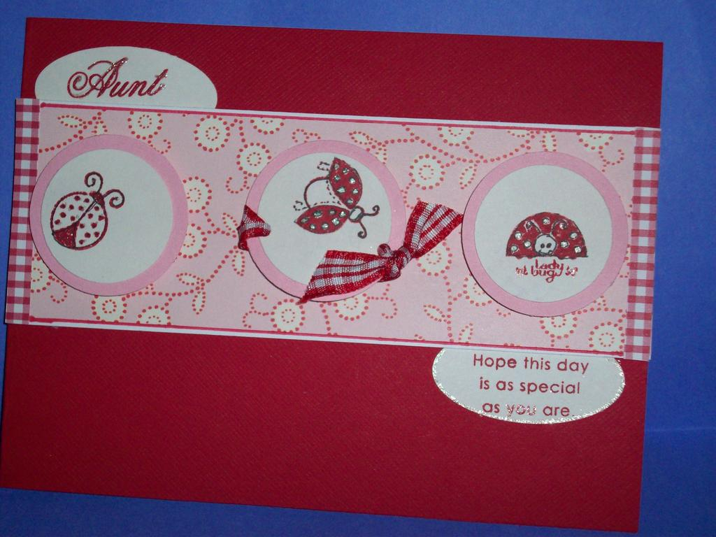 Mother&#039;s Day Card for Auntie