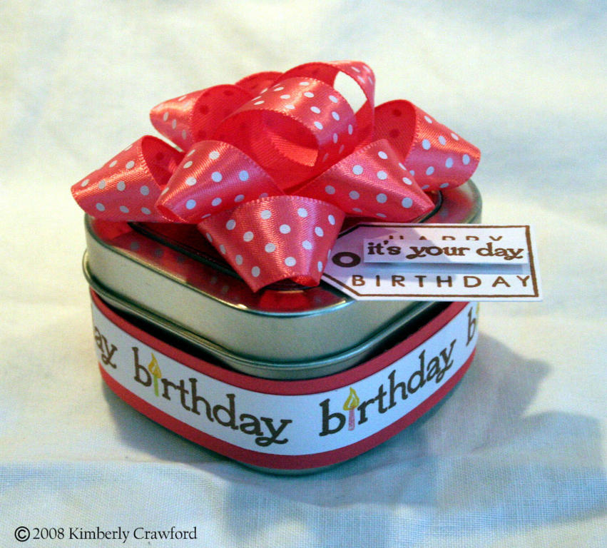 Birthday In A Box