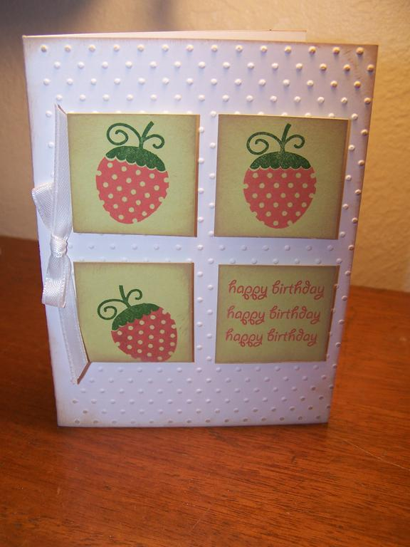 Cuttlebug Embossing folder, Swiss Dots