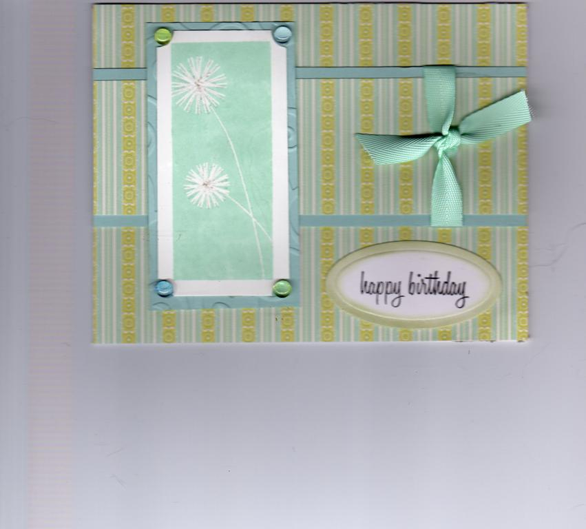 I made this card today to send to a lady who is collecting 70 cards for her father&#039;s 70th...