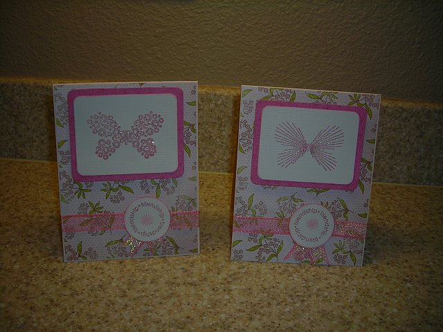 2 of a set...using butterfly kisses stamps