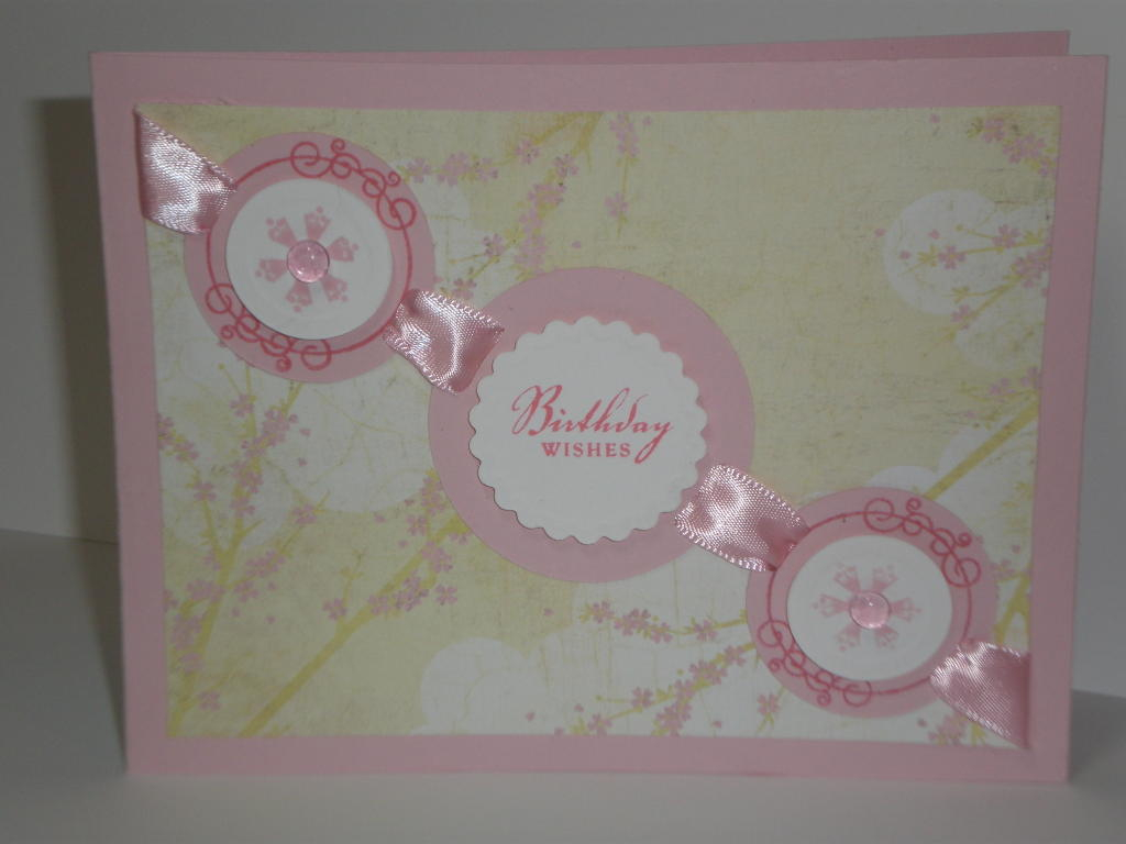 A little different layout for a card, but I&#039;m really liking how it turned out!!!  One thing...
