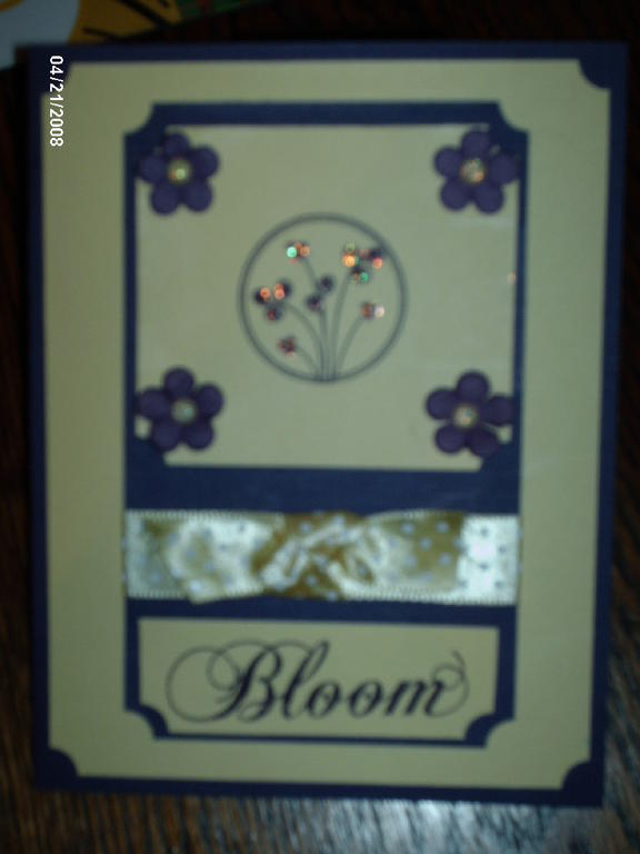 This isn&#039;t a very good picture, but I used the new lemon paper, deep purple paper, and the...