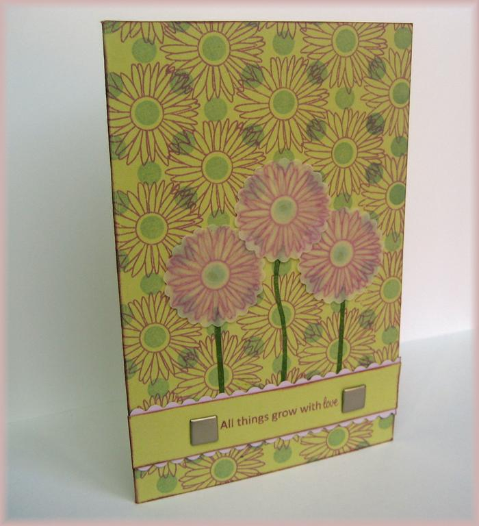 Patterned paper challenge...I created this card by using the Polka Dot Basics set, as well as...
