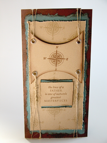 Fathers Day Card for a Boater or Sailor<br />
<br />
Stamps: Father Knows Best<br />
Paper:...