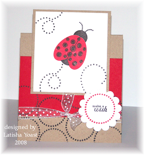 A swap card using Little Lady