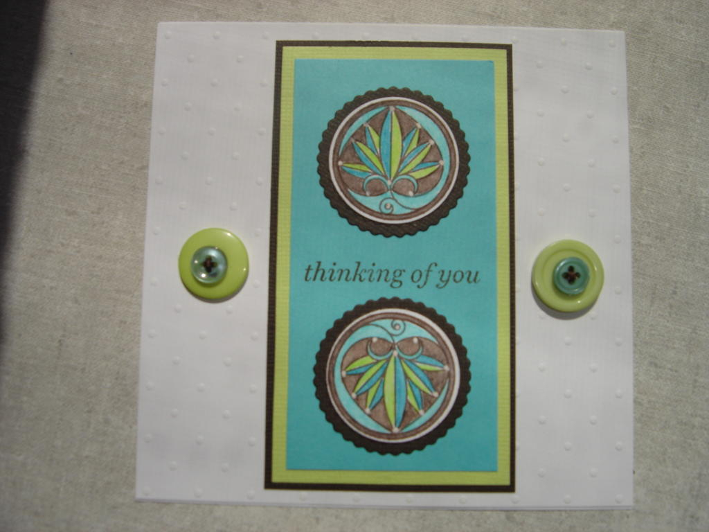 This is a card I created using inspiration from Lauren Meader&#039;s card with just a little bit...