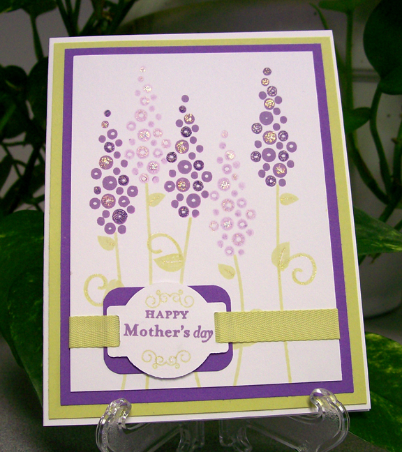 For this card I used Stamper&#039;s Select White as my base and Spring Moss cardstock, twill...
