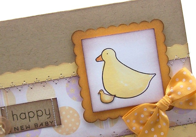 Stamps- Bitty Baby Blessings, Simple Alphabet<br />
Ink- Timber Brown Stazon, Dark Brown,...