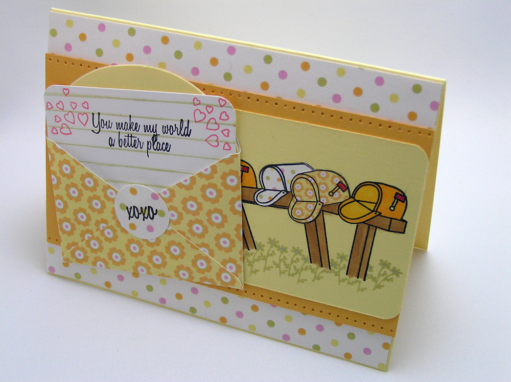 â€¢ Mailbox Greetings â€“ A Better Place<br />
Stamps:  Mailbox Greetings<br />
Ink:  Palette...