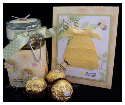 Honey Sweets Set<br />
<br />
Stamps-Honey Bees, Beautiful Blooms<br />
Cardstock-Lemon Tart,...