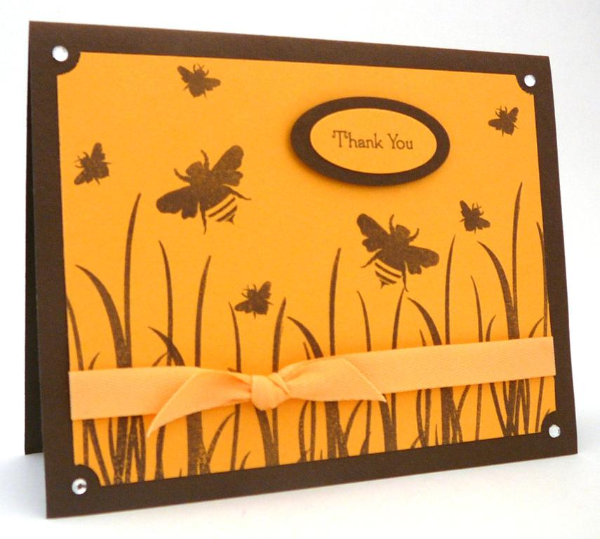 Supplies<br />
<br />
Stamps: Honey Bees (Papertrey Ink)<br />
<br />
Ink: Chocolate Chip...