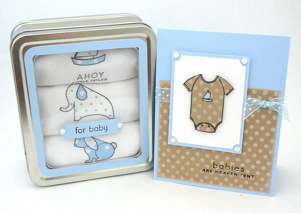 Supplies<br />
<br />
Stamps: Bitty Baby Blessings, Polka Dot Basics (Papertrey Ink)<br />...