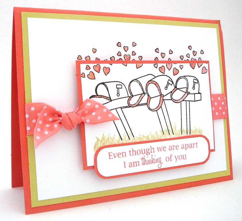 Supplies<br />
<br />
Stamps: Mailbox Greetings (Papertrey Ink)<br />
<br />
Ink: Versafine...