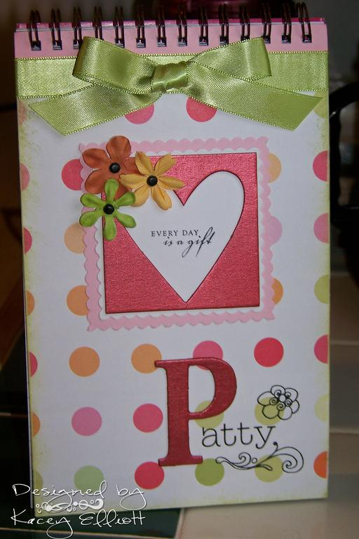 Tricia&#039;s Notebook<br />
<br />
I made this for my cousin who had recently finished her...