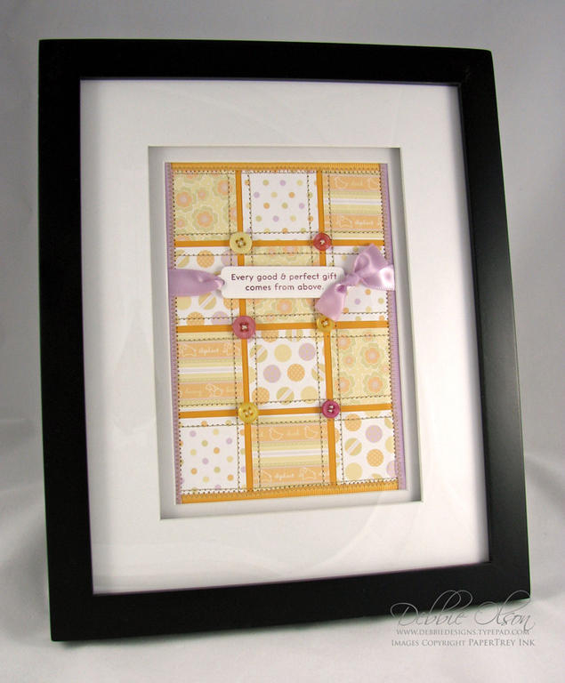 Stamps: Bitty Baby Blessings (PTI)<br />
Papers: Bitty Baby Collection, 6&quot; x 6&quot; size...