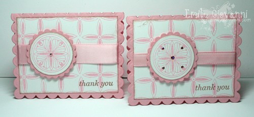Simple Scalloped Cards