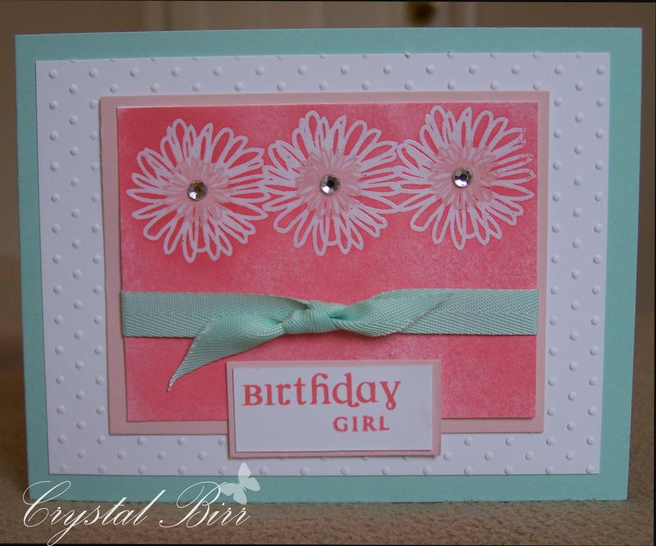 Beautiful Blooms birthday girl