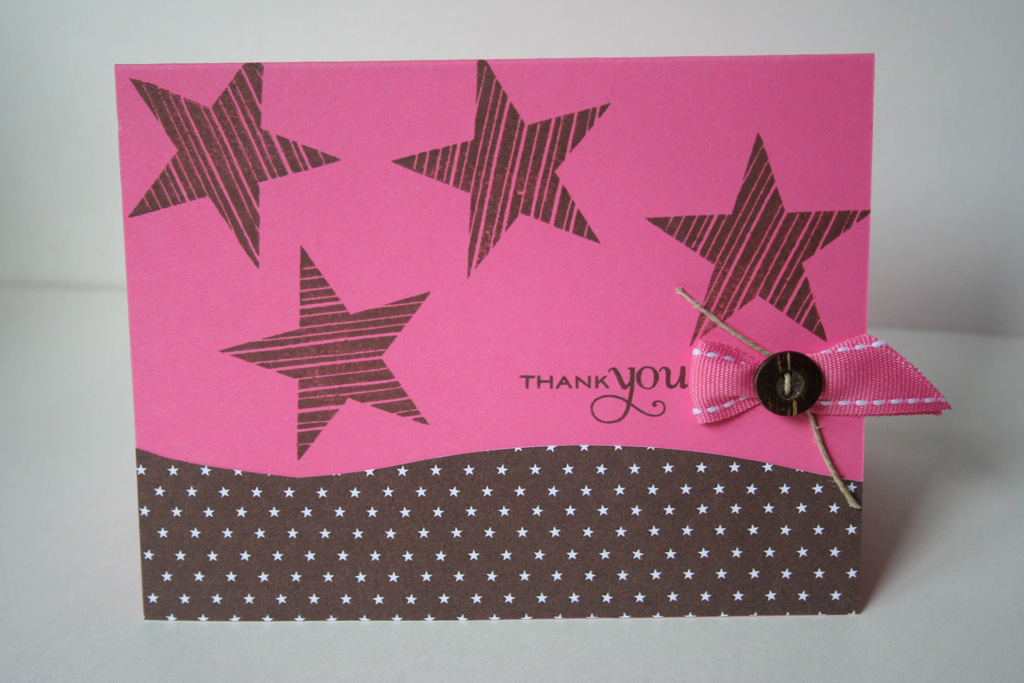 Stamps: Star Prints<br />
Paper: Hibiscus Burst, Bitty Star Basics<br />
Ink: Tuxedo Black<br...