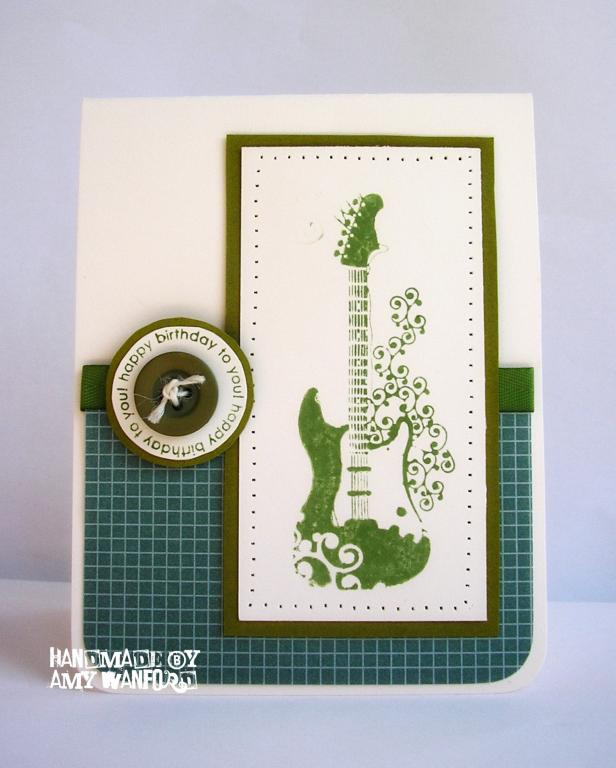 This card was made for my dear bf&#039;s birthday! The main image is from Inkadinkado but the...