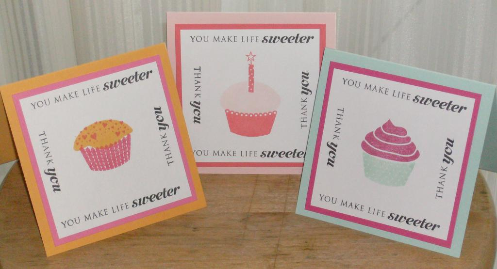These are simple thank you cards created by my daughter and I for her recent birthday. Color...