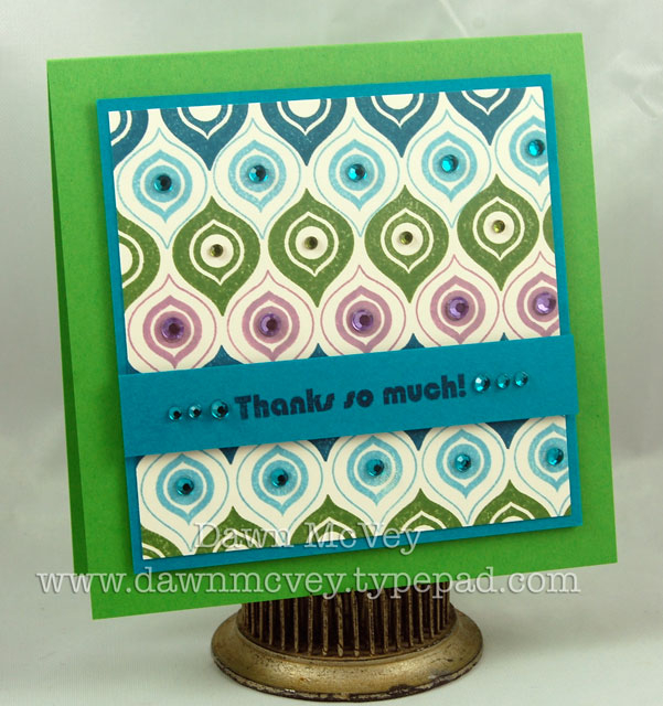 Paper: new leaf, vintage cream, SU! taken with teal<br />
Stamps: Mod Squad<br />
Ink: new...